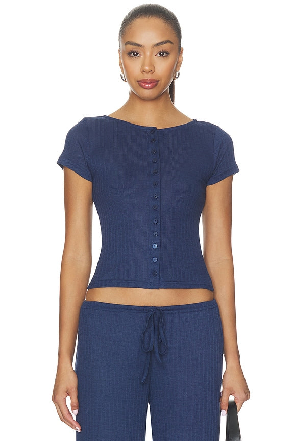 Romee Button Up Tee