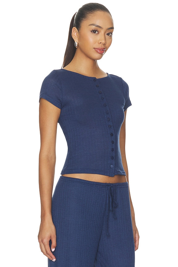 Romee Button Up Tee