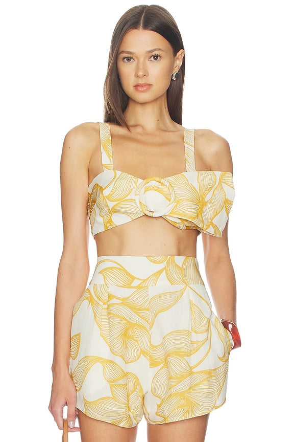 Foliage Bralette Top