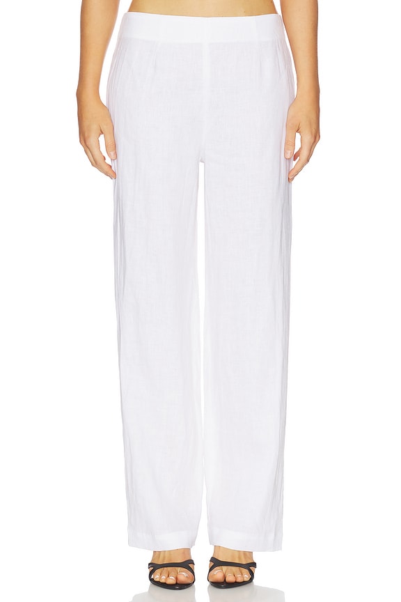 Linen Flat Pant