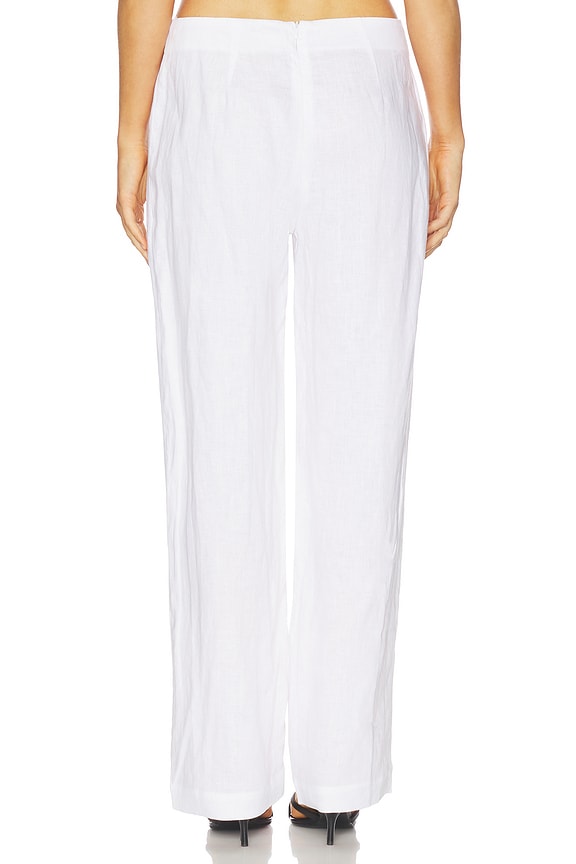 Linen Flat Pant