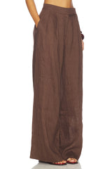 Linen Palazzo Trouser