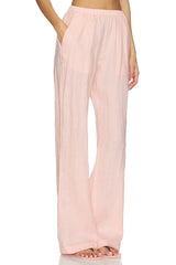 Linen Low Waist Day Pant