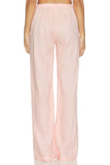 Linen Low Waist Day Pant