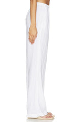 Linen Low Waist Day Pant