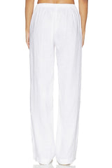 Linen Low Waist Day Pant