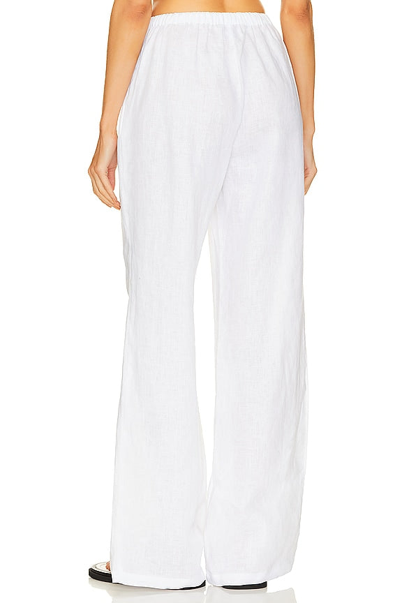 Linen Drawstring Trouser