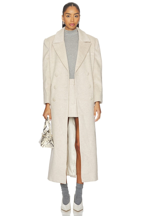 Cashmere Wool Blend Mini Skirt