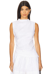 Linen Ruched Top