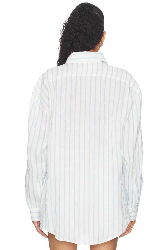 x REVOLVE Linen Woven Shirt