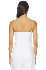 Linen Strap Top