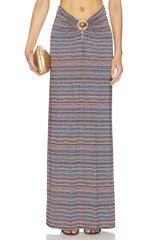 Carr Shiny Knit Skirt