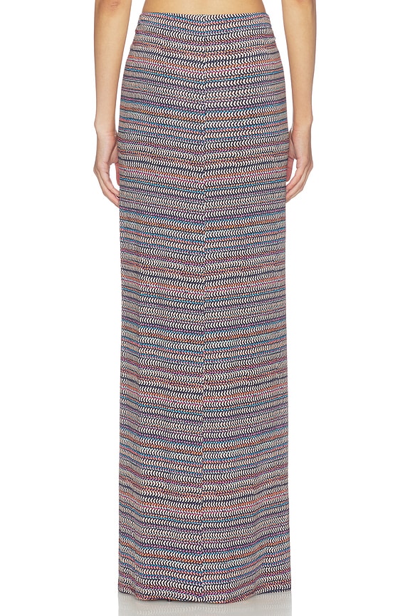 Carr Shiny Knit Skirt