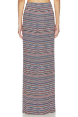 Carr Shiny Knit Skirt
