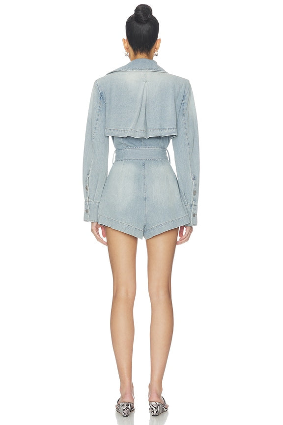 Feyra Trench Romper