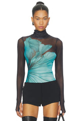 Zadie Power Mesh Top