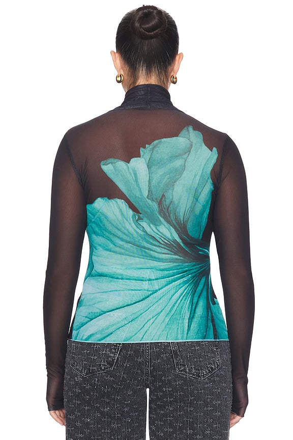 Zadie Power Mesh Top