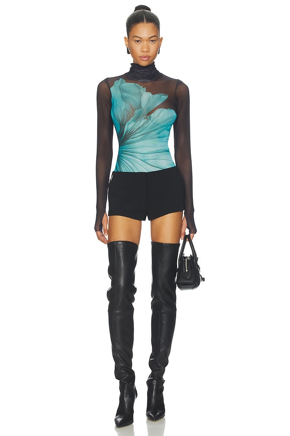 Zadie Power Mesh Top