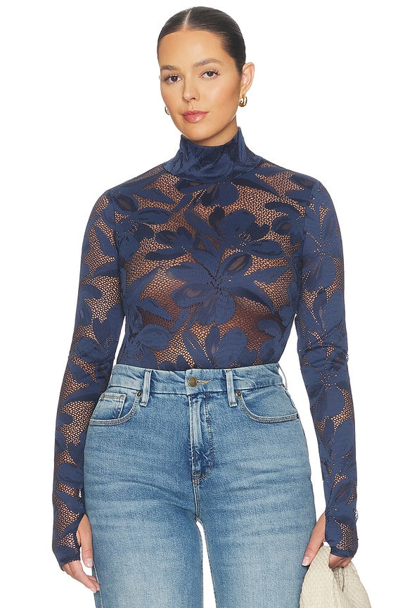 Zadie Crochet Floral Top