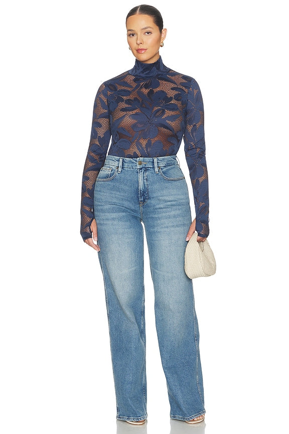 Zadie Crochet Floral Top