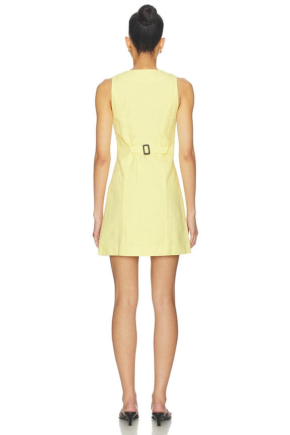Leah Linen Mix Dress