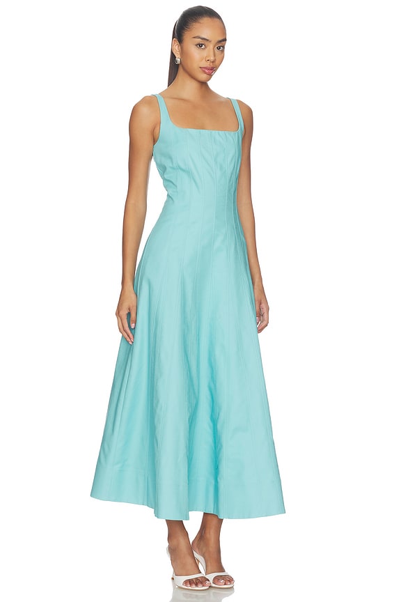 Fernanda Seam Detail Midi Dress