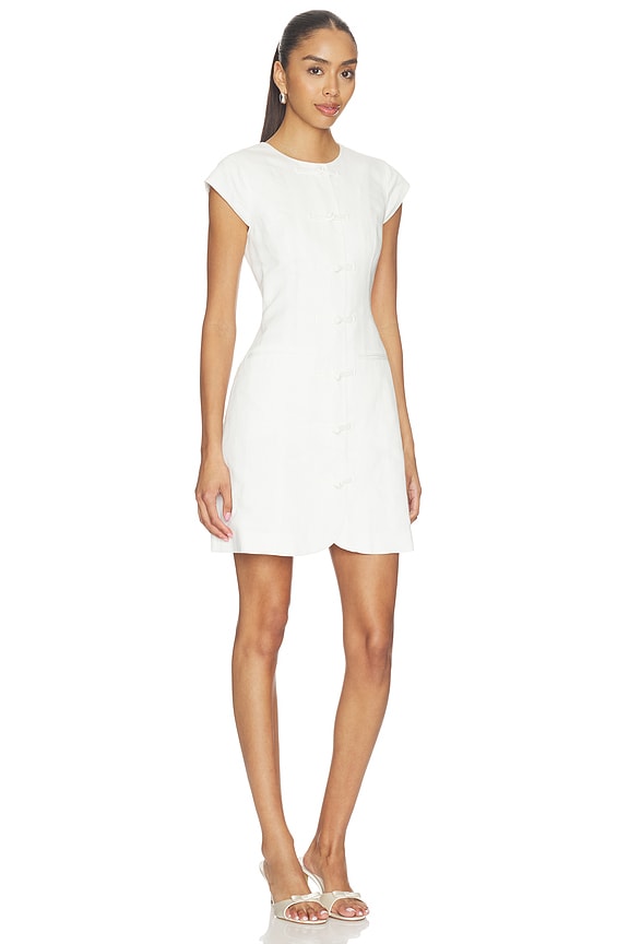Jennie Linen Mix Dress