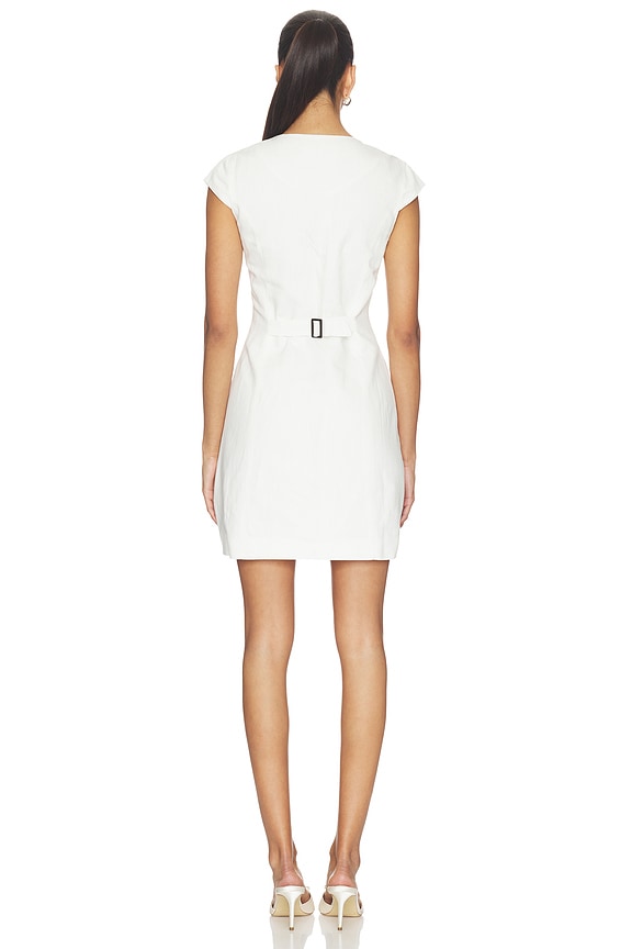 Jennie Linen Mix Dress