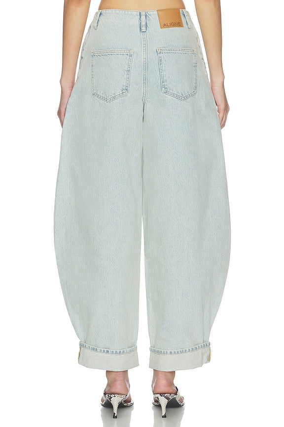 Christina Barrel Leg Jean