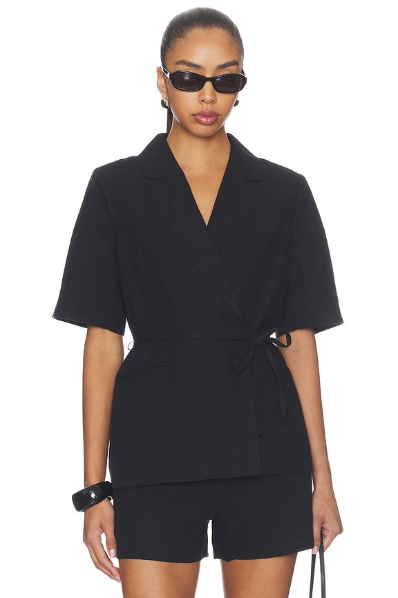 Carrie Linen Mix Blazer