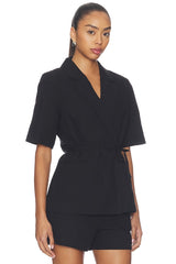 Carrie Linen Mix Blazer