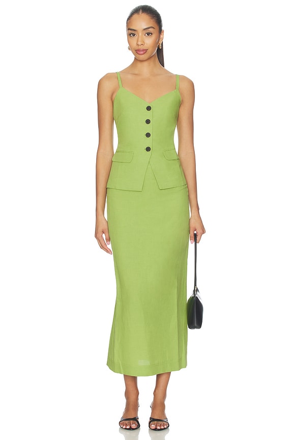 Mia Linen Mix Skirt