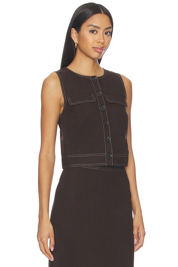 Summer Linen Mix Waistcoat