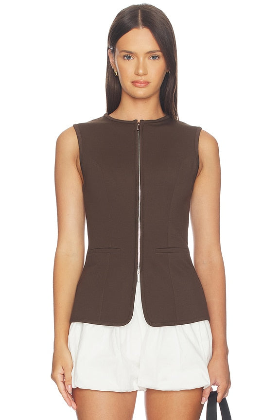 Miguel Zip Ponte Top