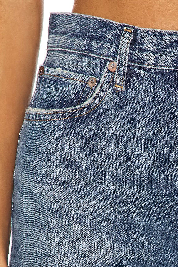 90s Pinch Waist High Rise Straight Jeans