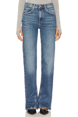 Mid Rise Kick Boot Jeans