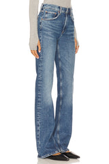 Mid Rise Kick Boot Jeans