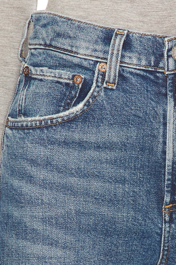 Mid Rise Kick Boot Jeans