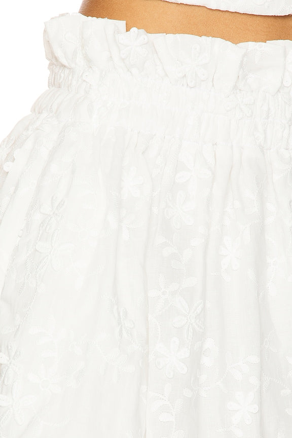 x REVOLVE Brenda Bubble Mini Skirt