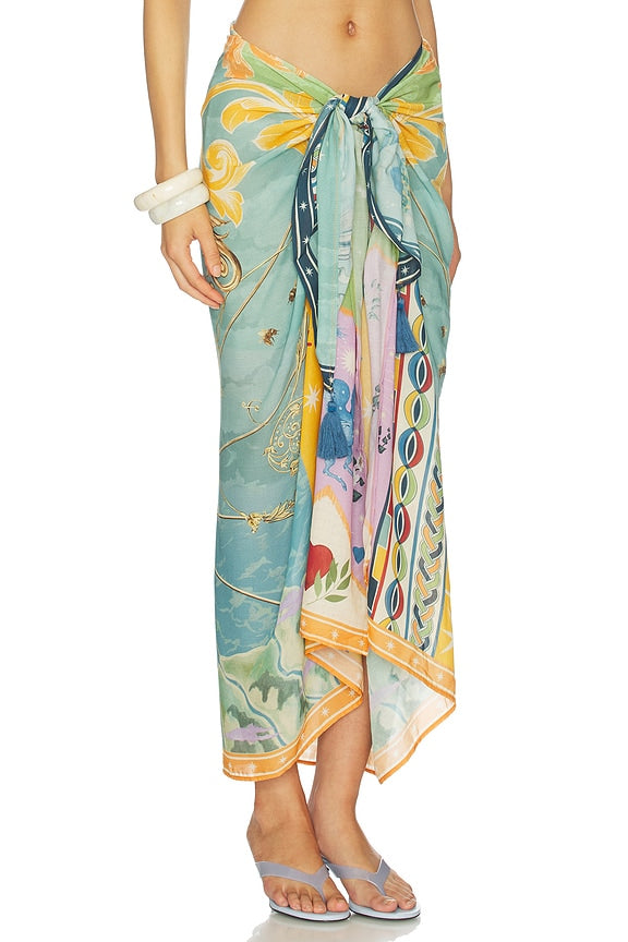 Marine Solstice Sarong