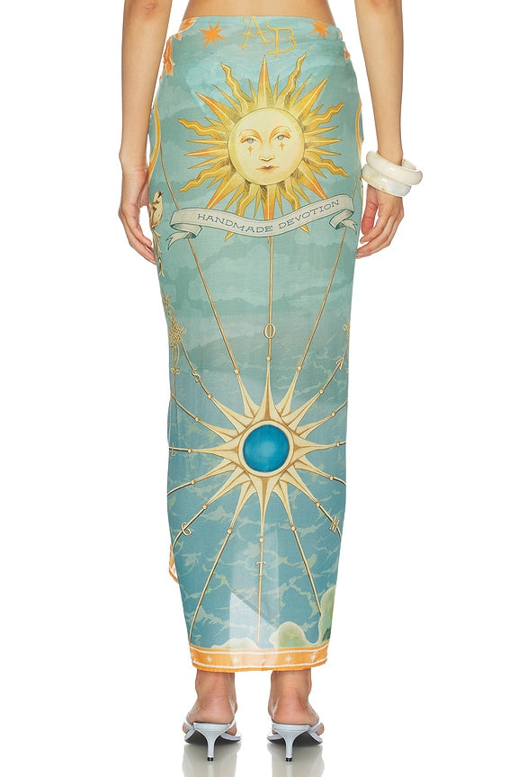 Marine Solstice Sarong