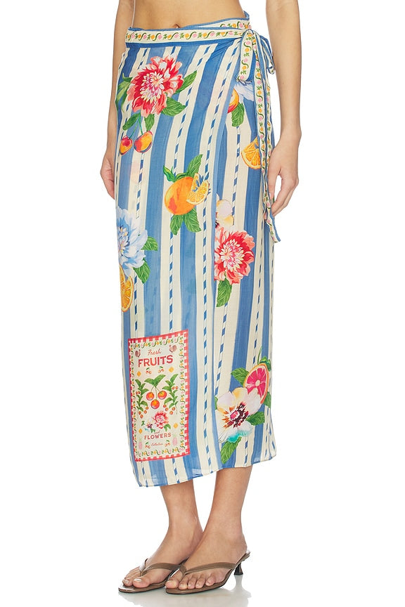Zinna Basket Sarong
