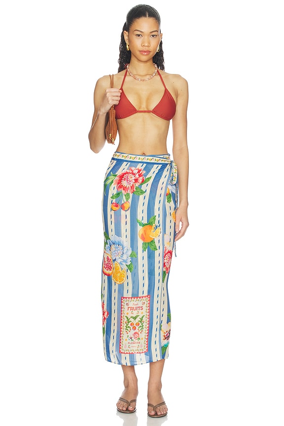 Zinna Basket Sarong