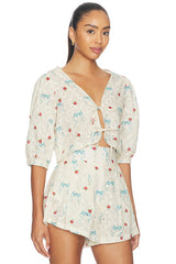 Salem Print Cherish Top