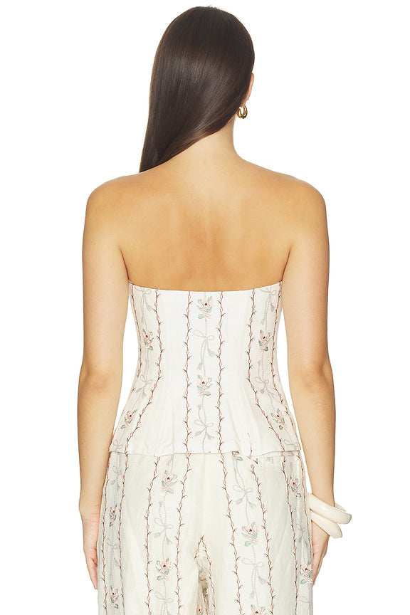 Abelia Navegante Cropped Top