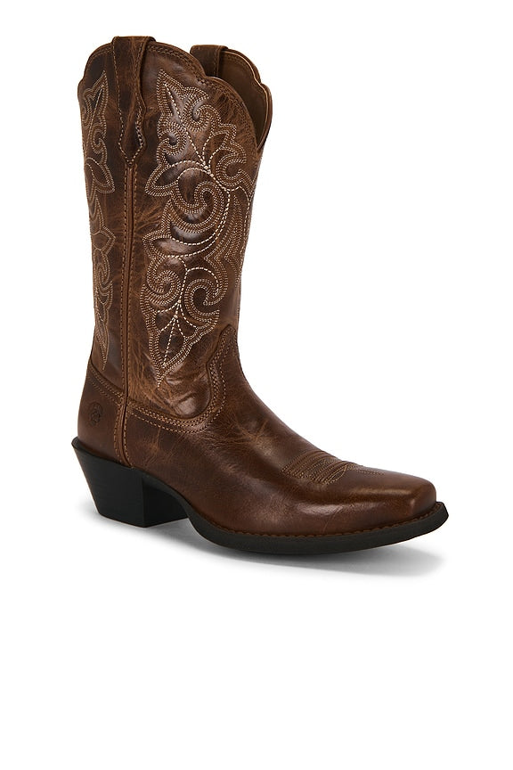 Round Up Square Toe Boots