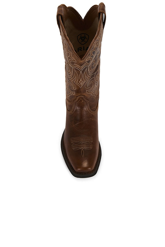 Round Up Square Toe Boots