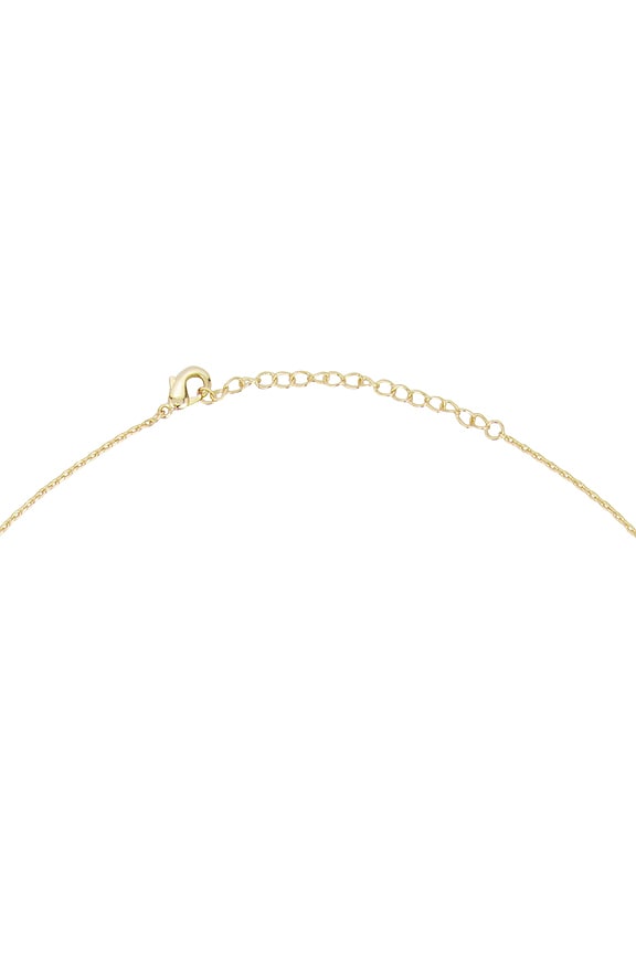 Teardrop Drop Lariat Necklace