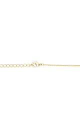 Multi Bezel Stone Drop Lariat Necklace