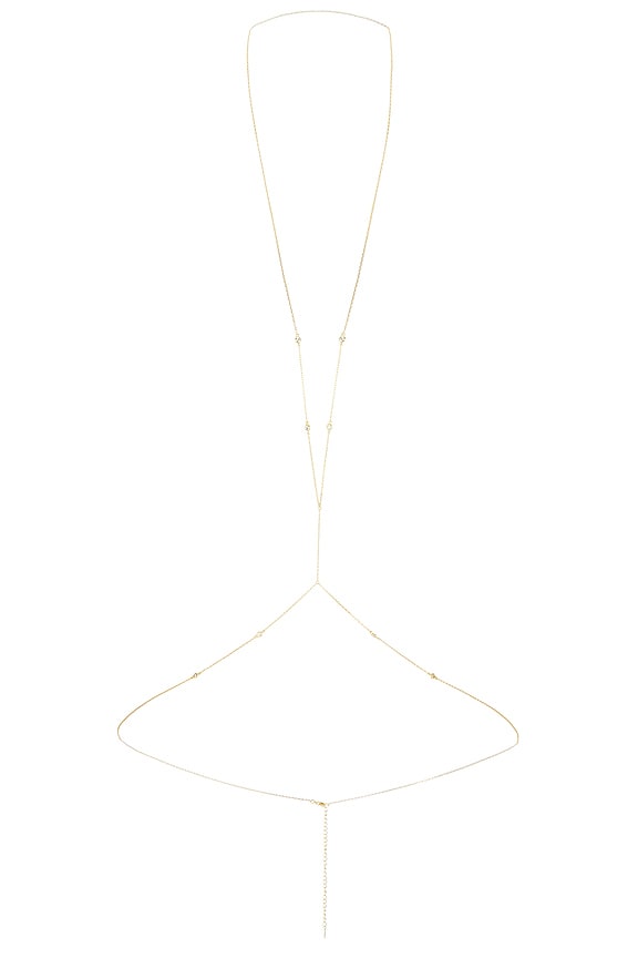 Cz Bezel Station Body Chain